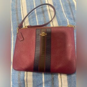Beautiful Coach wristlet very big